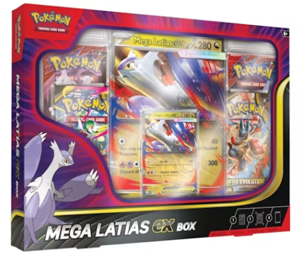 2025 Pokémon Mega Evolution Mega Latias Ex Box