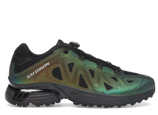 Salomon XT-Whisper Void Black Silver Metallic SZ 11.5 Worn 1x No Box