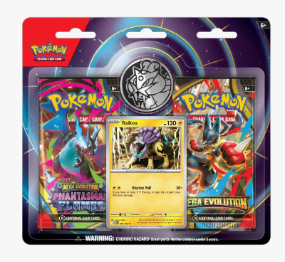 Pokemon 2-Pack Blister Raikou
