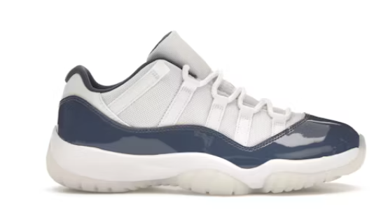 Jordan 11 Retro Low Diffused Blue SZ 15 MISSING LID