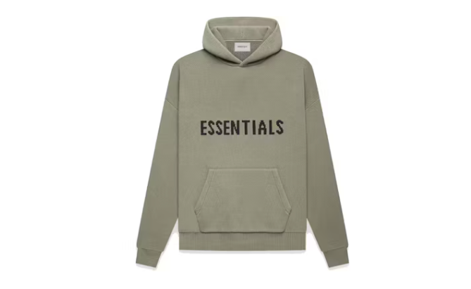 Fear of God Essentials Knit Pullover Hoodie Pistachio Sz Small