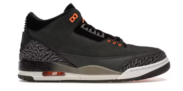 Jordan 3 Retro Fear Pack (2023) SZ 10