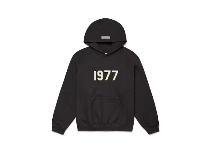 Fear of God Essentials 1977 Hoodie Iron SZ X-Small