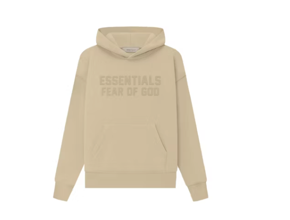 Fear of God Essentials Hoodie Sand Sz X- Small