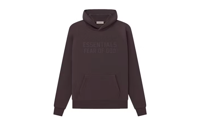Fear of God Essentials Hoodie Plum Sz Medium