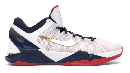 Nike Kobe 7 Gold Medal SZ 13 YELLOWING