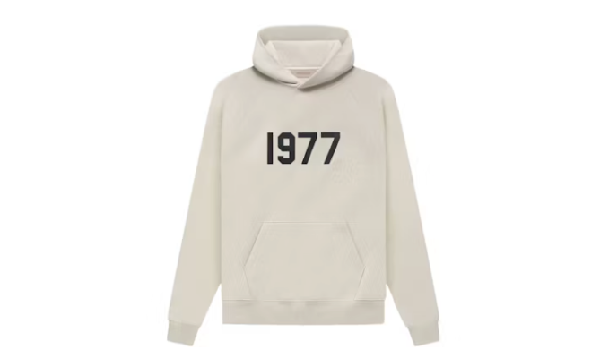 Fear of God Essentials 1977 Hoodie Wheat Sz Small