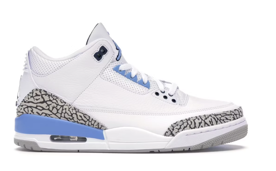 Jordan 3 Retro UNC (2020) Sz 13 used