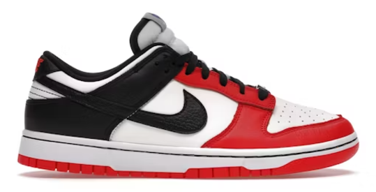 Nike Dunk Low EMB NBA 75th Anniversary Chicago SZ 9 USED MISSING BOX