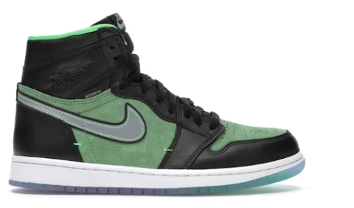 Jordan 1 Retro High Zoom Zen Green SZ 10 REP BOX (RED BOX)