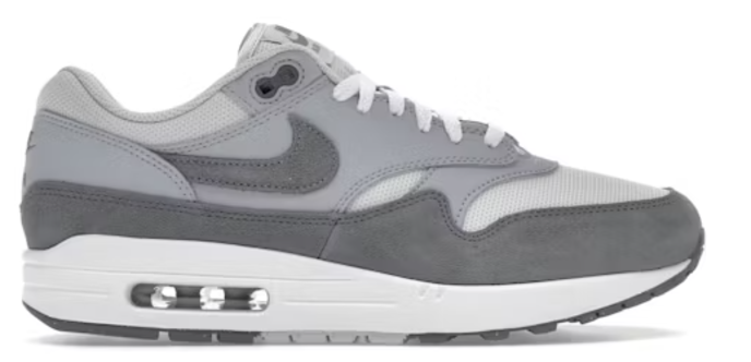 Nike Air Max 1 '87 Photon Dust Wolf Grey SZ 12.5 MISSING LID