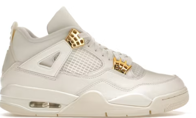 Jordan 4 Retro Metallic Gold (Women's) SZ 12W/10.5M
