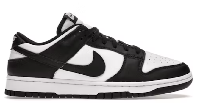 Nike Dunk Low Retro White Black Panda SZ 9 NO BOX