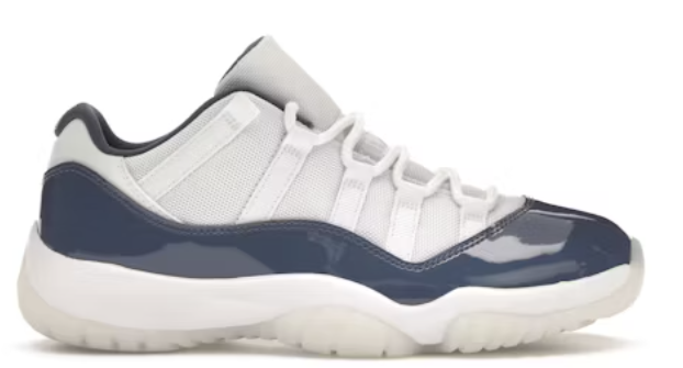 Jordan 11 Retro Low Diffused Blue SZ 10 USED