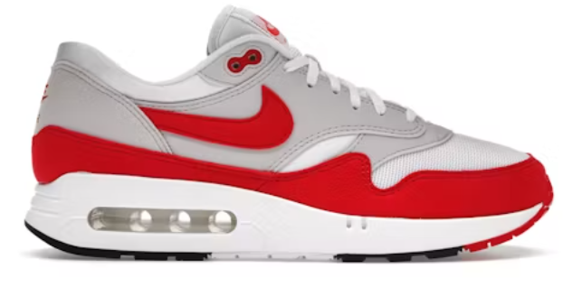 Nike Air Max 1 '86 OG Big Bubble Sport Red SZ 8 MISSING LID