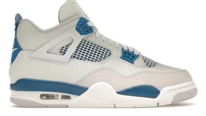Jordan 4 Retro Military Blue (2024) SZ 12