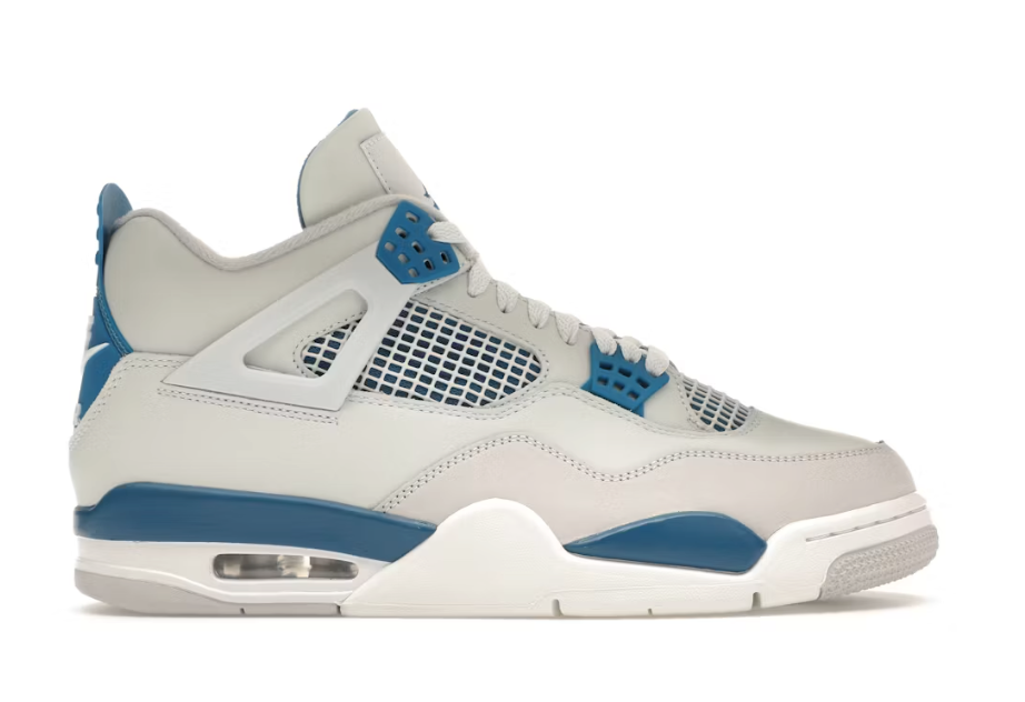 Jordan 4 Retro Military Blue (2024) SZ 12 MISSING LID