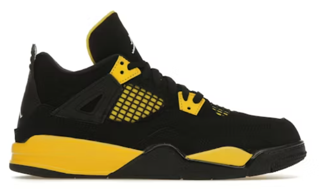 Jordan 4 Retro Thunder (2023) (PS) SZ 2Y MISSING LID