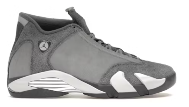Jordan 14 Retro Flint Grey SZ 13 MISSING LID