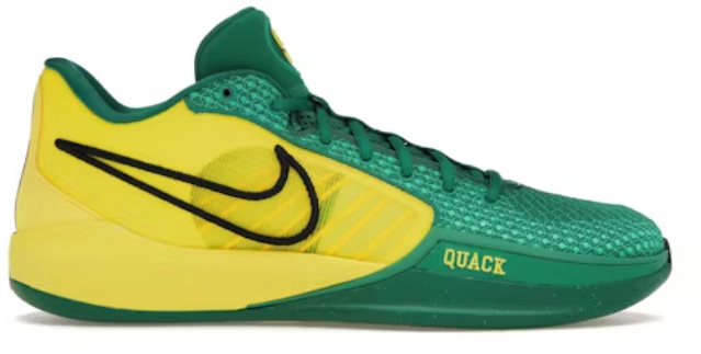 Nike Sabrina 1 Oregon Ducks (Women's) SZ 9.5W/8M USED