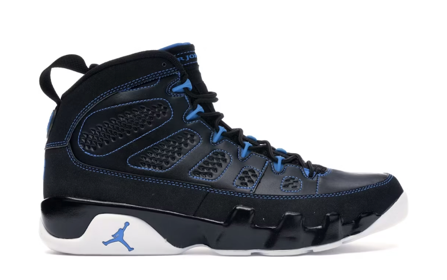 Jordan 9 Retro Photo Blue Sz 12 used no insole or box