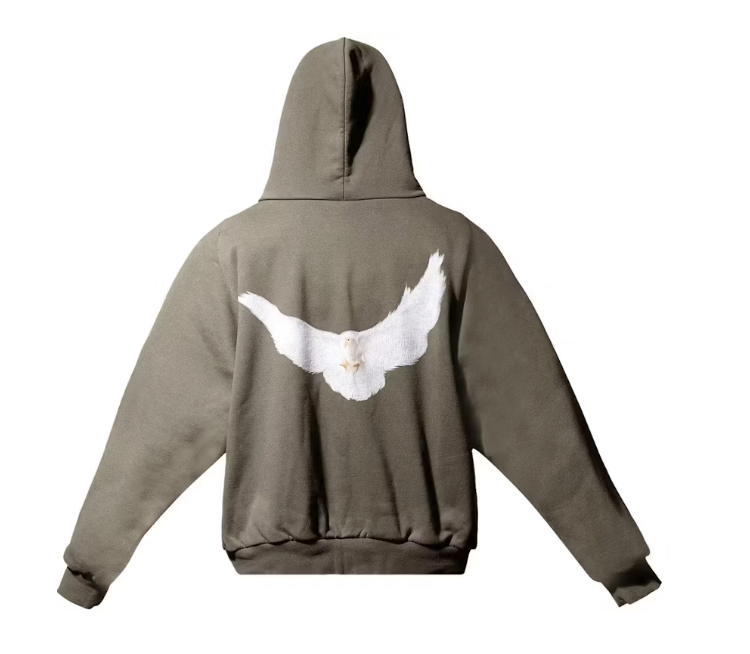 Yeezy Gap by Balenciaga Dove Hoodie Beige Sz Medium