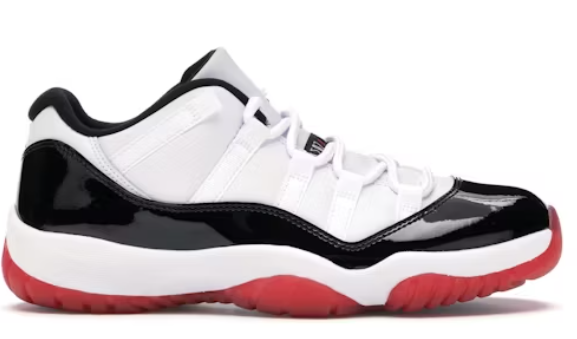 Jordan 11 Retro Low Concord Bred SZ 9.5 USED