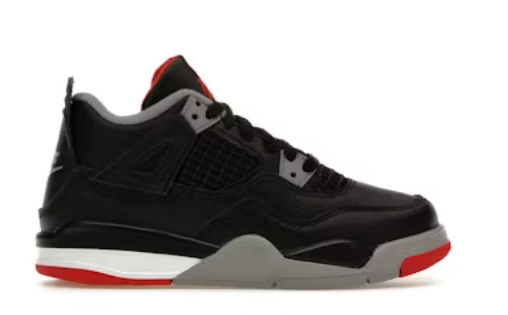 Jordan 4 Retro Bred Reimagined (PS) SZ 2Y MISSING LID