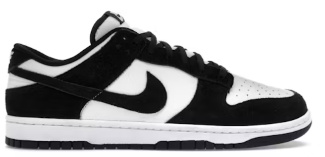 Nike Dunk Low Retro SE Suede Panda SZ 13 MISSING LID