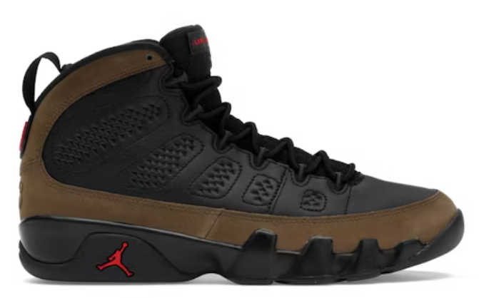 Jordan 9 Retro Olive (2024) SZ 7 MISSING LID