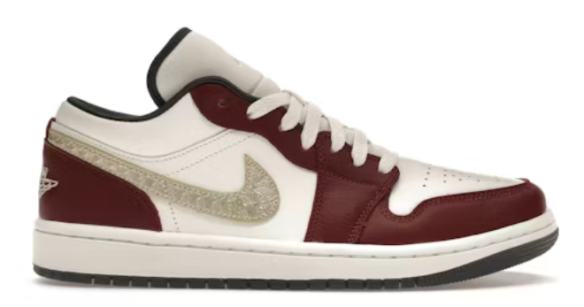 Jordan 1 Low Year of the Dragon (2024) (Women's) SZ 7.5 MISSING LID