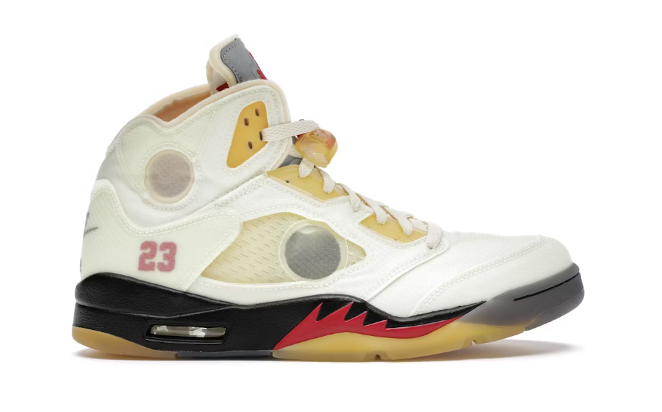 Jordan 5 Retro Off-White Sail Sz 10.5 Used