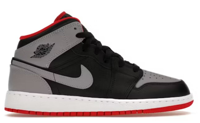 Jordan 1 Mid Bred Shadow (GS) SZ 7Y USED
