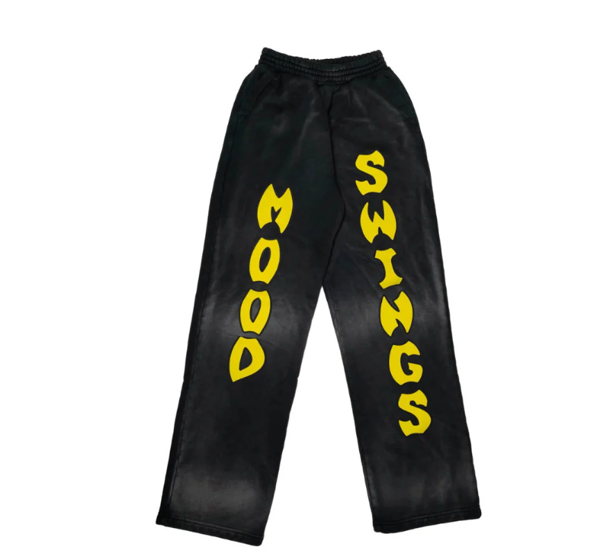 Mood Swings Acid Washed Batman Sweats Sz Small