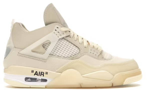 Jordan 4 Off-White Sail Women's SZ 7W/5.5M