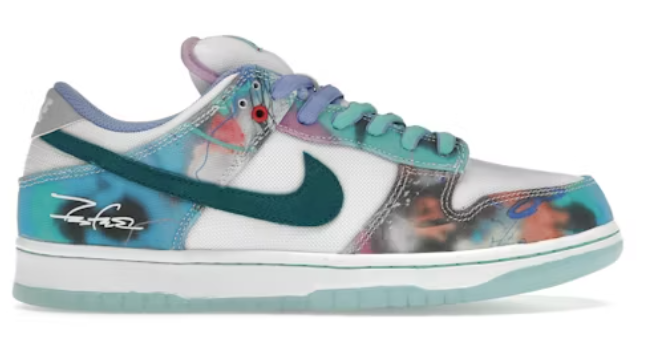 Nike SB Dunk Low Futura Laboratories Bleached Aqua SZ 10.5