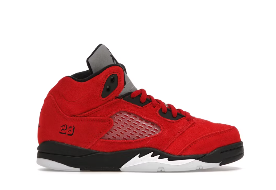 Jordan 5 Raging Bull Red Sz 2Y (used no box)