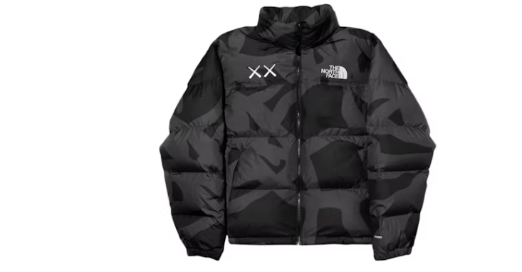 KAWS x The North Face 1996 Nuptse Jacket Black Sz XL
