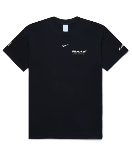 Nike x NOCTA L'Art Burrow Tee Black SZ XL DEFECT