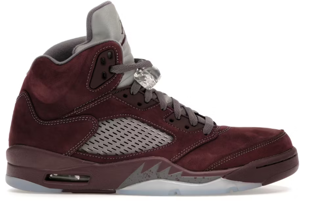 Jordan 5 Retro Burgundy (2023) SZ 8.5 MISSING LID