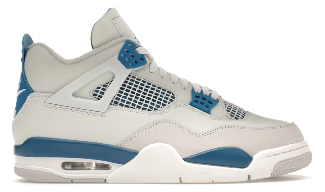 Jordan 4 Retro Military Blue (2024) SZ 11.5 USED