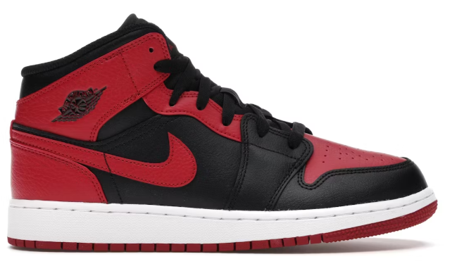 Jordan 1 Mid Banned (2020) (GS) SZ 6.5Y