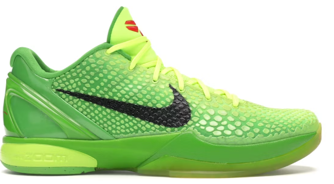 Nike Kobe 6 Grinch (2010) SZ 9 USED