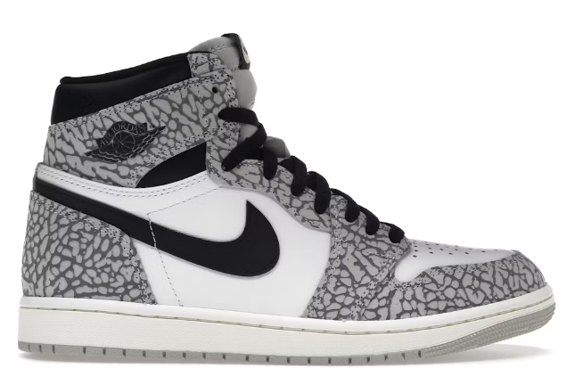 Jordan 1 Retro High OG White Cement SZ 12.5