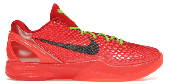 Nike Kobe 6 Protro Reverse Grinch SZ 10.5