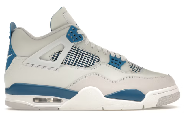 Jordan 4 Retro Military Blue (2024) SZ 10