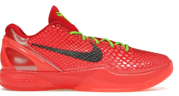 Nike Kobe 6 Protro Reverse Grinch SZ 8.5