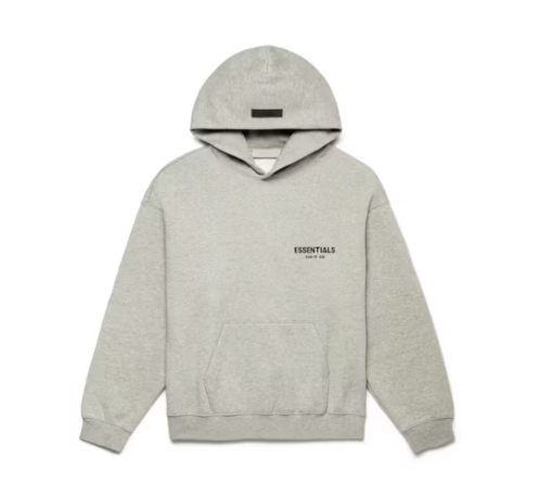 Fear of God Essentials Hoodie Dark Oatmeal Sz Large