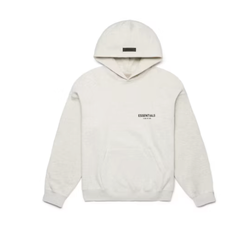 Fear of God Essentials Hoodie Light Oatmeal Sz Small