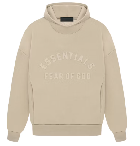 Fear of God Essentials Hoodie Dusty Beige SZ M